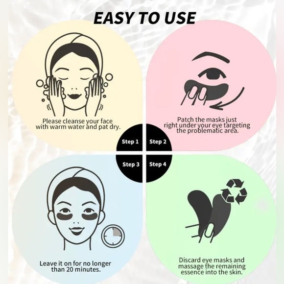 Hyaluronic Acid Eye Mask Box of 25 Pairs - Picture 4 of 4